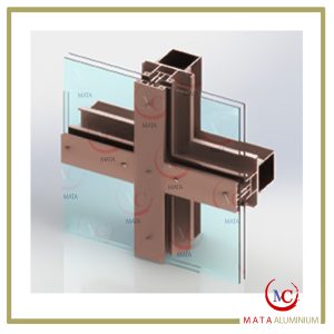 کرتین وال اسکای لایت