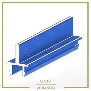 پروفیل ما بین دو لنگه توری - سفید