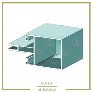 پروفیل عمودی کرتین وال