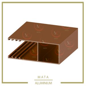 پروفیل ریل 105 سیستم درب کرکره ای